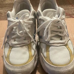New Balance white sneakers
